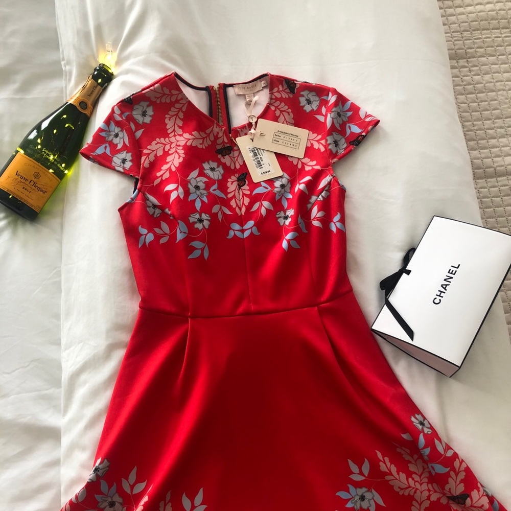 Ted Baker Kyoto Skater Dress new with tags